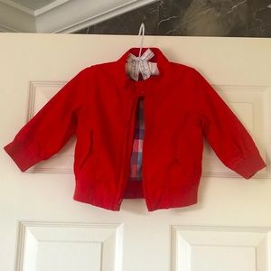 3/$30 Baby Gap red bomber jacket